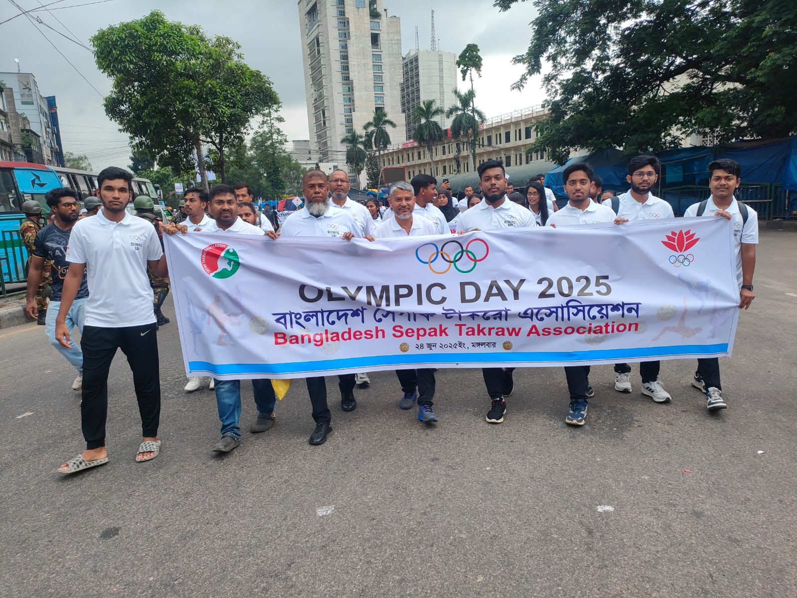 BDSTA Attended Olympic day 2025, Dhaka